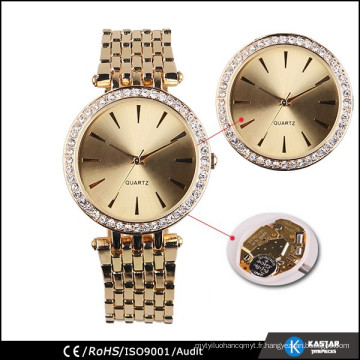 Montre en or diamant pour femmes